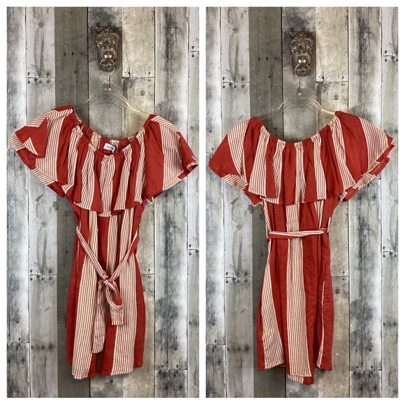 NWT Faithful The Brand Amalfi Dress in Picnic Stripe Pint Size Small. - Picture 14 of 16